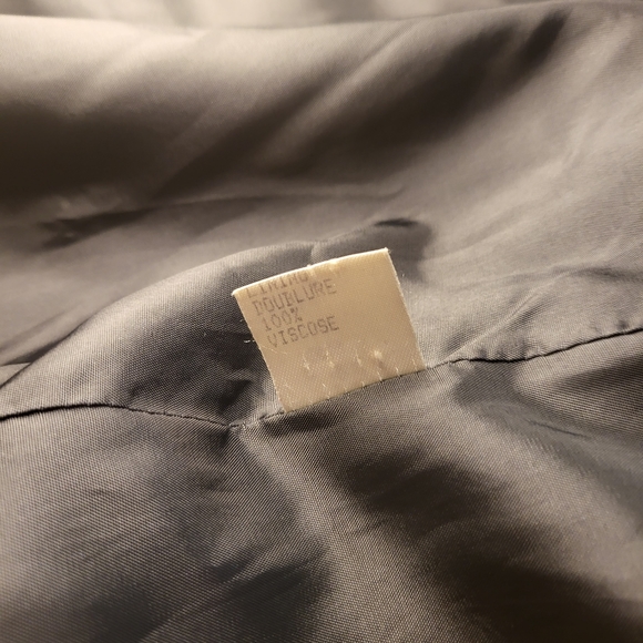 Reine Schurwolle Men Over Coat Pure Wool Laine Vierge Made in Germany Sz 38 - Picture 9 of 16